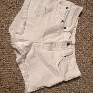 Vintage Levi’s Premium Quality white 501 shorts